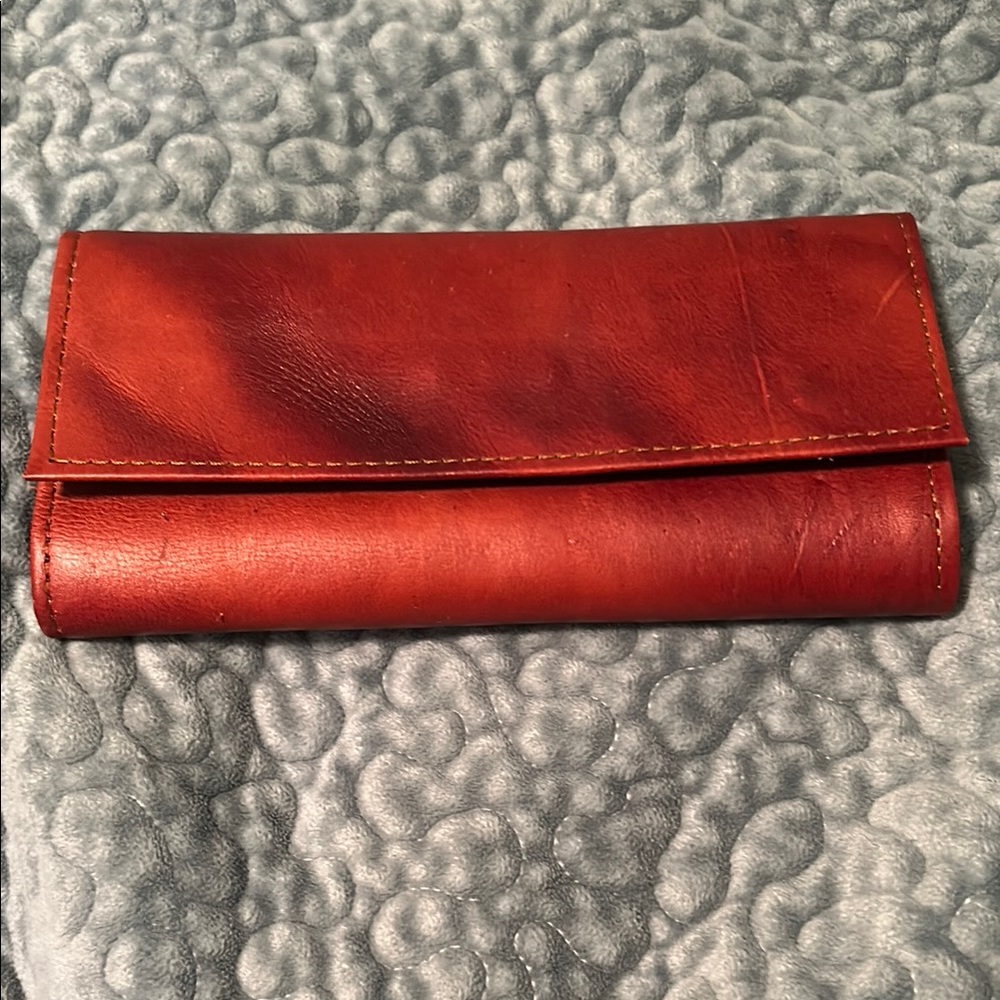 Rustic Leather Wallet Puerto Rico